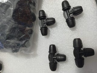 Conectores de Riego 1/4" Hydrogarden – 440 Piezas