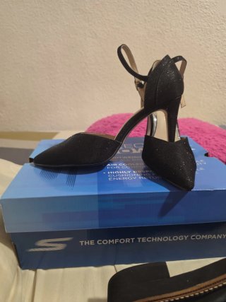 Tacones lolablue negros fiesta