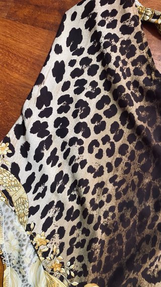 Costume Versace stampa animalier