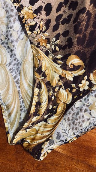 Costume Versace stampa animalier