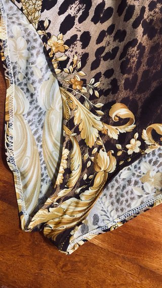 Costume Versace stampa animalier