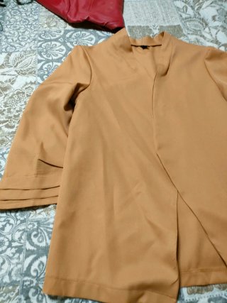 Chaqueta marrón claro