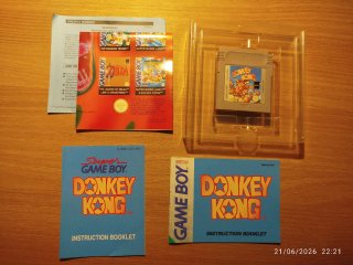 Donkey Kong Game Boy PAL UK Nintendo