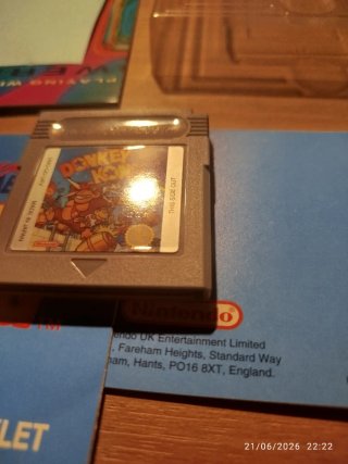 Donkey Kong Game Boy PAL UK Nintendo