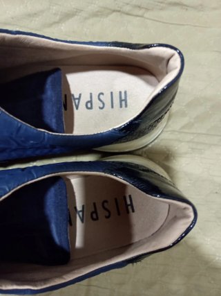 Zapatillas Hispanitas Mujer Talla 41 Azul/Gris