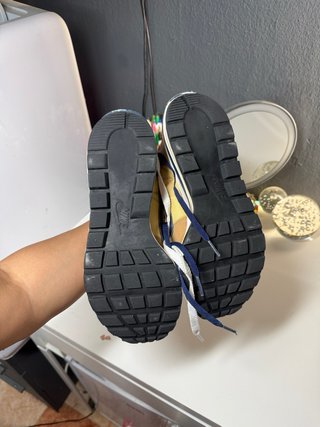 Nike Vaporwaffle Sacai Tan Navy