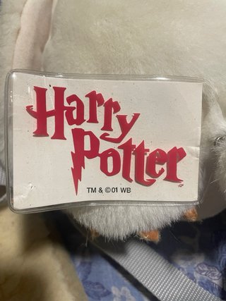 Mochila Peluche Hedwig Harry Potter