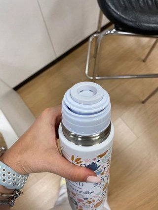 Suavinex, Termo Líquidos para Bebé.  Inoxidable Hermético. Ideal Preparar Biberones. 500 ml, Flores