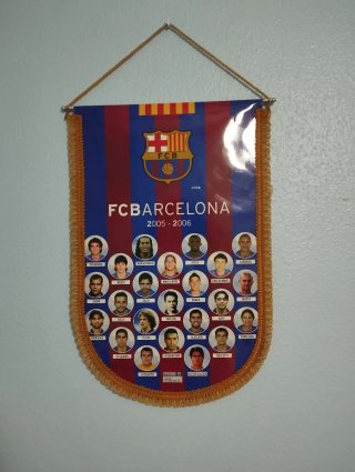 Banderín FC Barcelona 2005-2006