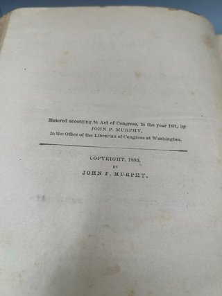 Libro antiguo The Catholic Youth’s Hymn Book 1885