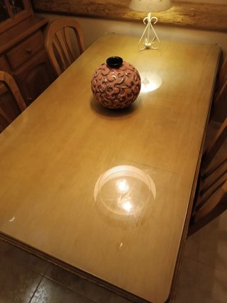 Vitrina y mesa estilo Mexicano