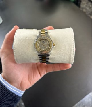 TAG Heuer Professional 3000 Oro/Plata