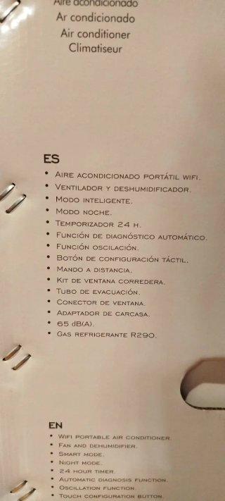 Aire Acondicionado Portátil TIBET 7000