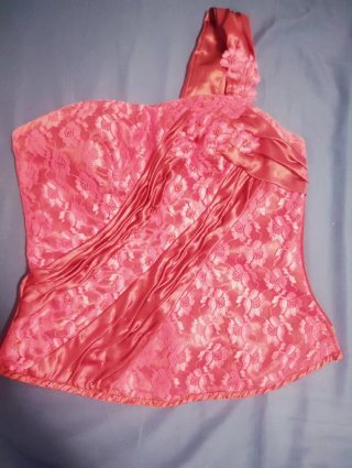 Traje dos piezas magenta oscuro
