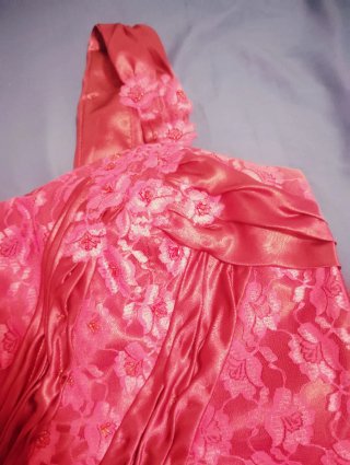 Traje dos piezas magenta oscuro