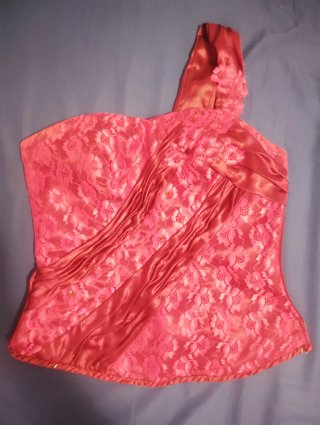 Traje dos piezas magenta oscuro