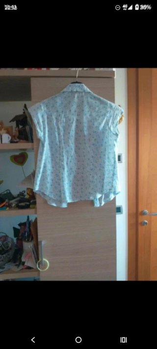 Camicetta donna fantasia floreale