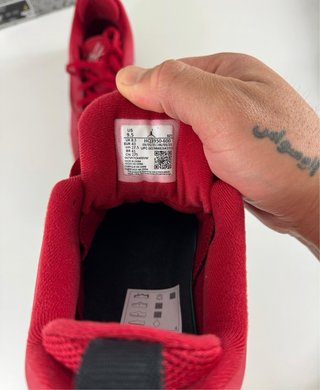 Jordan MVP 92 Rojo y Negro Talla: 43