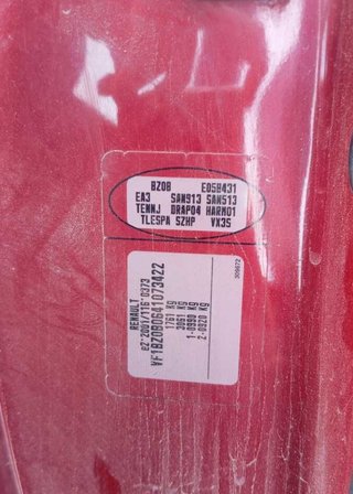 Bandeja tras renault megane iii berlina 5 p 477429