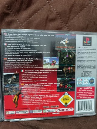 Lote Tekken 2 y Tekken 3 PS1