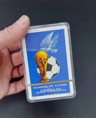 Baraja SIN ABRIR Mundial futbol España 82. Cartas.