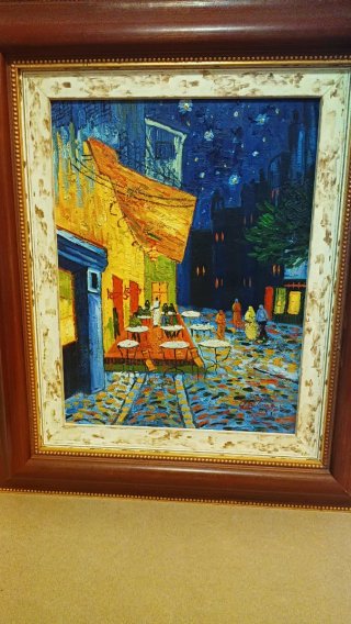 Réplica Van Gogh Terraza de Café Noche