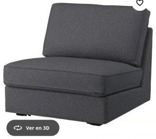 Sillón cama gris IKEA (kivic)