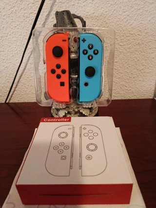 Mando Compatible Rojo y Azul