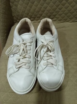 Zapatillas Calvin Klein Mujer Blancas