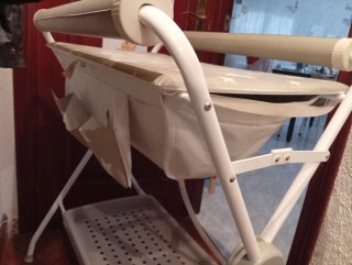 Cambiador bebé plegable con bañera