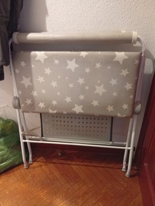 Cambiador bebé plegable con bañera