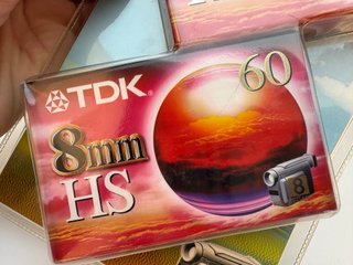 TDK 8mm HS Hi8-60 Cintas (Pack 2)