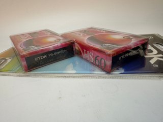 TDK 8mm HS Hi8-60 Cintas (Pack 2)