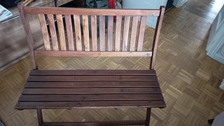 Bancos de madera Ikea