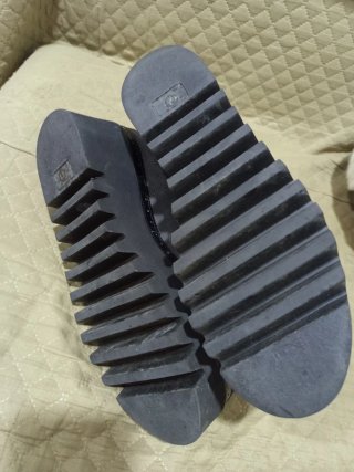 Botín plataforma gris mujer talla 41