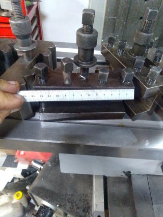 Porta torreta para torno mh130