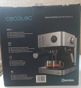 Cafetera Espresso Cecotec Power Espresso 20