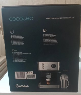 Cafetera Espresso Cecotec Power Espresso 20