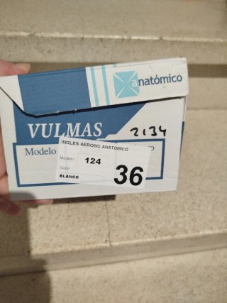 Zapatillas Vulmas Mujer Blancas