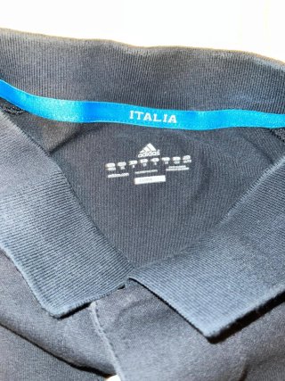 Camisa Italia Adidas azul