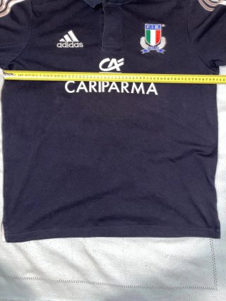 Camisa Italia Adidas azul
