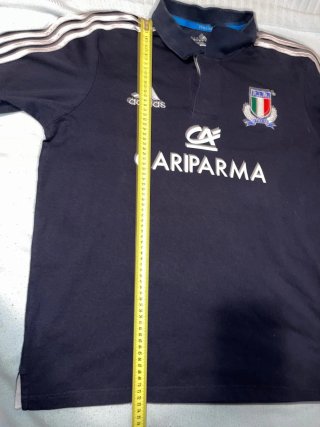 Camisa Italia Adidas azul