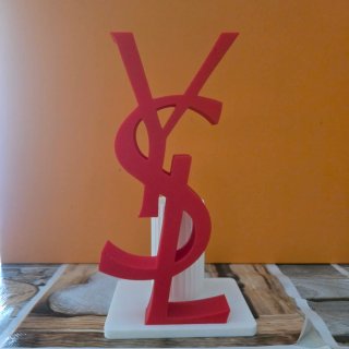 Porta profumo YSL stampato 3D rosso