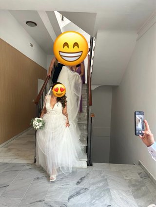 Vestido de Novia Blanco Talla Única