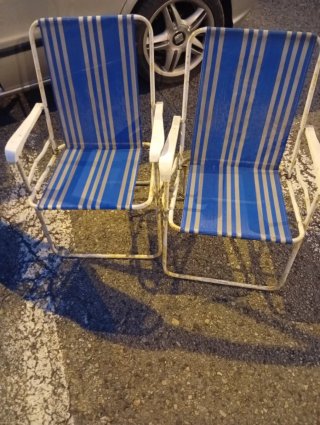 Sillas de Playa Plegables (2 unidades)