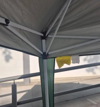 Carpa Plegable 3x3  Oxford 600D, Impermeable, Uv50