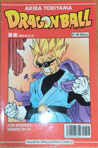 Lote 7 cómics bola de Drac serie Roja