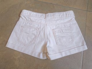 Lote 2 pantalones blancos 7-8 años