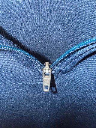 Sudadera Nike Azul Media Cremallera