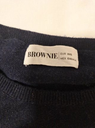Jersey Brownie estrellas hombros descubiertos